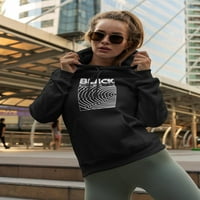 Crnac wyte techno stil hoodie žene -Image by shutterstock, ženska 3x-velika