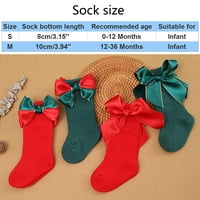 Socks za bebe Zimske tople duge čarape za mališane dječake Dječje Djeca Dječje čarape Princeze čarape Podne čarape
