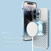 Case Magnetic Kickstand za iPhone Pro max, [kompatibilan sa magsafe] [TPU BUBRT & HARD BACK] [Okviri
