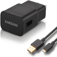 Prilagodljivi brzi zidni adapter Micro USB punjač za ZTE Zinger paket sa urbanim mikro USB kablom za kabel 4ft Super Brzi komplet za punjenje - crna