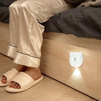 VNUB Clearence Punjiva noćna svjetlost, noćna svjetlost senzora za pokretanje, topla bijela LED pričvršćivanje