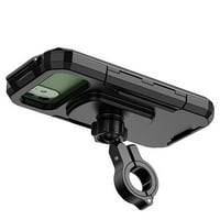 Gečarski vodootporni nosač telefona za planinski bicikl skuter motocikl 360 ° rotacijski nosač nosača