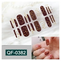 College Girl Nail Art DIY naljepnice Vodootporne trajne naljepnice za nokte za žene i djevojke Darko