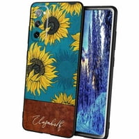 Sunflower-2-Custom-69 - Telefonska futrola za Samsung Galaxy S Fe za žene Muškarci Pokloni, Mekani silikonski