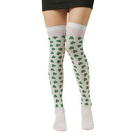 TODDLER čarape Žene Djevojke Modne irske Svete Svečane stripe Srednje cijevi čarape