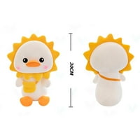 Cute Sun Duck bacač jastuk crtani životinje plišani igrački rođendan poklon za djecu