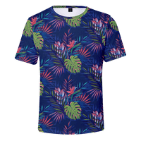 Majica, djevojke i muške majice Havajske košulje za muškarce, muške atletske košulje i majice kratkih rukava s kratkim rukavima, ljetne vrhove muške majice casual stilskih esencijama Thirts, odrasli-xl