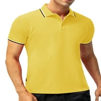 Cindysus Muškarci Sports Button Henley Majica Boys Athletic Polo rever vrat Travel Bool Book Stitch Slim bluza