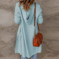 Žene Ležerne džemper - Čvrsti kardigan turtleneck s dugim rukavima s dugim rukavima Redovna odjeća Slim