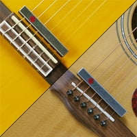 Gitara Mute visoka čvrstoća sa gitarom Picks Universal ruža uzorak Folk gitara String prigušivač za performanse