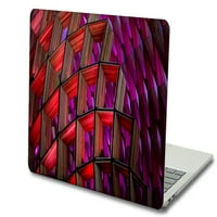 Kaishek Hard Case samo za MacBook Pro 14 model A M1, tip C crvena serija 0431