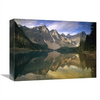 In. Wenkchemna Peaks & Moraine Lake, Nacionalni park Banff, Alberta, Kanada Art Print - Tim Fitzharris