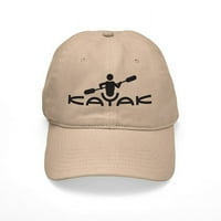 Cafepress - kajak logotip sa logotipom - tiskani podesivi bejzbol šešir