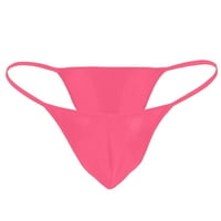Rong Yun Sexy Muns Stretch Goodrice Bikini Garniture Donje rublje Topli ružičasti Besplatno Veličina