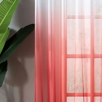 Yipa Vintage Panel zavjese Soild Colour Spavaća soba Grommet tretmani Prozor zavjesa Top Eyelet Indoor zavjese