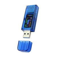 USB punjač Napon napona i trenutni ispitivač multimetar LCD USB detektor Voltmetar AMMETER Kapacitet