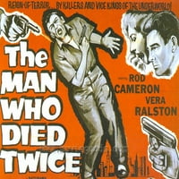 Čovjek koji je umro dva puta - filmski poster