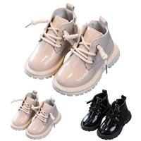 Toddler Cipele Modni svi sezoni Dječje čizme za dječake i djevojke Čizme za gležnjeve s gustom potplatima