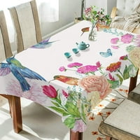 Povrće i voće Grapes Square Stolcloth Romantični stol za prekrivanje stola Moderna stolna krpa za kuhinju