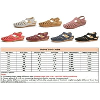 Gomelly Dame Wedge Sandale Comfort Beach Shoe Summer Gladijator Sandal Lagane cipele na otvorenom Primorski crveni 8.5