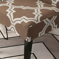 Stolica za trpezariju prekrivači uklonjivi klinovi poklopac sjedala Strijet Slipcovers