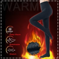 Tummy Control Workging gamaše za žene Pamučne kratke hlače Žene zimske guste tople tople tajice Pantyhose
