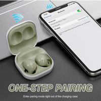 Urban Street Buds za Realme GT 5G - Zaista bežične Bluetooth slušalice sa izolacijom buke, pojačani bas i dvostruki dinamički mikrofon - ljubičasta