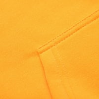 Plus sizene lagane dukseve Zip up dukserirt Print dugih rukava casual casual pulover Top bluza Ležerne
