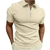 Simplmasygeni muške košulje čišćenje pune boje Ležerne prilike pulover sa čvrstim isključivanjem poticaj