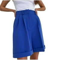 WHLBF kratke hlače za čišćenje žena plus veličine ispod 10 dolara, žene Ljetne casual kratke hlače Hlače Hlače