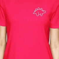 Dinosaurusi Hot Pink Fomens Usklađivanje majica Jedinstveni poklon za prijatelje