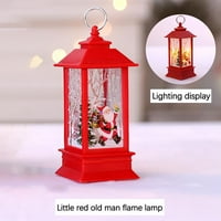 Lulshou Božićne ukrase, Božićna svijeća sa LED čajnim svjetiljkama za božićnu zabavu za ukrašavanje