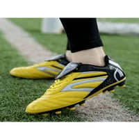 Oucaili muns fudbalske cipele mljeveno nogometne kopče za trening za trening za obuću lagana čipka udružene