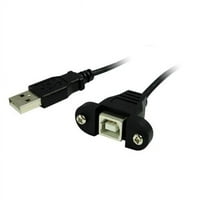 Sveobuhvatni USBBPM-AM-1ST standardni USB B ženski panel nosač na muški kabel FT