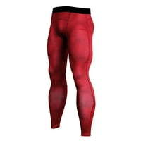 Men Casual Hlače Čvrsto boje Teksture Dizajn Fitness Trčanje za trening hlače Prozračne hlače za brzo sušenje