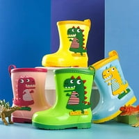 Kids Dinosaur Rain Boots Dječji Djevojke Wellington čizme Neklizne ugodne unise Dječji bujice Gumene kiše cipele