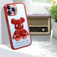 Kompatibilni futrola iPhone Pro Telefon, Cool Bear Shootroofon Fashion Full zaštita Soft TPU Scratch