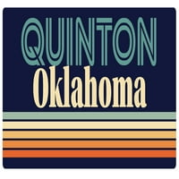 Quinton Oklahoma frižider magnet retro dizajn