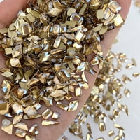 Multi oblici Glass Crystal Rhinestones za zanat za nokte, 3D ukrasi ravna leđa Stones Gems set