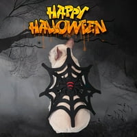 Smiješna odjeća za kućne ljubimce Visoka simulacijska haljina podesiva Halloween Spiderwebs PET Cosplay