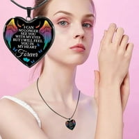 LowProfile ogrlice Privjesci za žene djevojke mojoj kćeri sestra Zmija lanac ljubav srca Legura za bresku