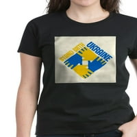 Cafepress - Save Ukrajina majica - Ženska tamna majica