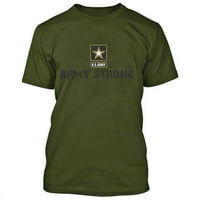 Vojne vojske snage Army Sterna Star Logo košulja s kratkim rukavima mekana i udobna košulja, lagana