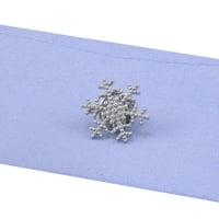 Snowflake Brooch Pin za muškarce Žene Korzage PIN, Pin za poslovne ovratnike