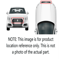 Ogledalo za vrata - Kompatibilna zamjena za '11 - Jeep Grand Cherokee - zagrijani memorijom, bez signalne