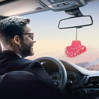 Tuš Curkinder Trendy Auto oprema Ružičasti kape, privjesci za engleski reč, viseći retrovizori, miris