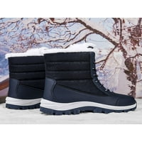 LUMENTO DAMIES tople cipele plišane obložene zimske čizme Srednja klasa za snijeg Vodootporni rad bez klizanja UP plavi 9