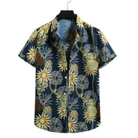 Muškarci Havaji za štampanje Košulja Muškarci Muške kratke rukave Majice Majica Plaža Dnevno odjel Radovi