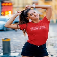 Briga manje osmijeh više majica u obliku banera Žene -Image by shutterstock, ženska mala