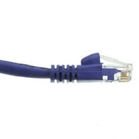 Cat5e Purple Ethernet Patch kabel, bezobziran - oblikovano čizma, stopalo